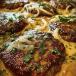 Amish Hamburger Steak Bake