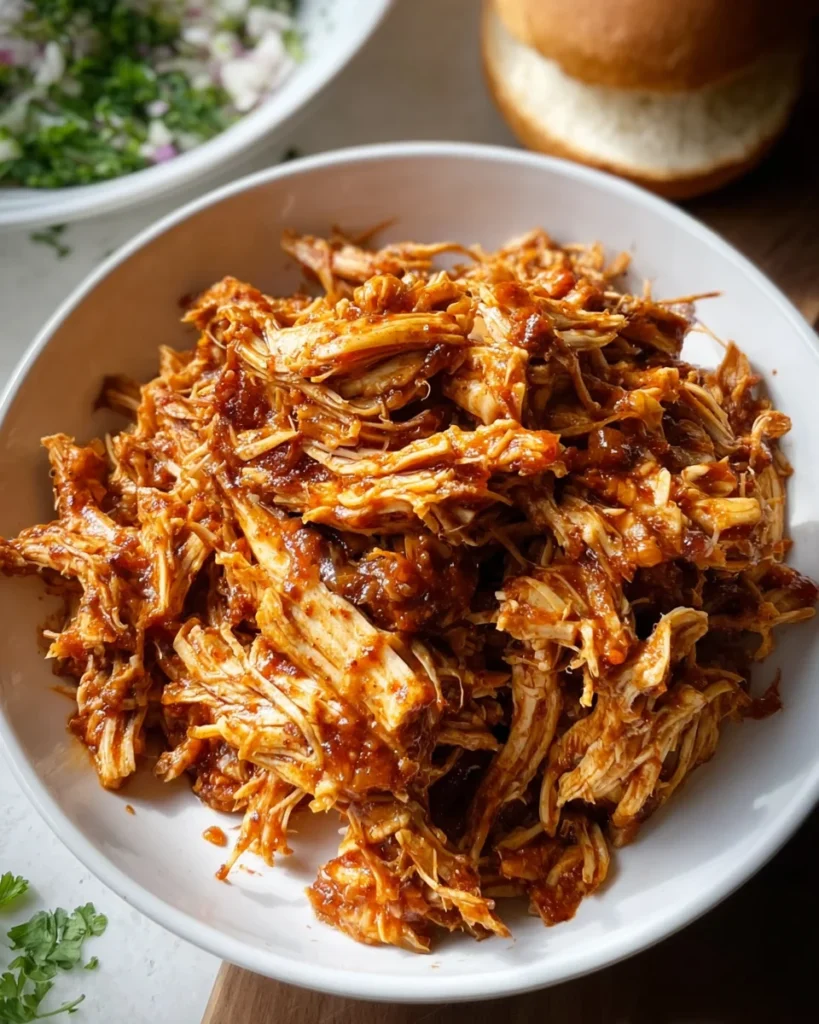 BBQ Pulled Chicken (Instant Pot) Recipe