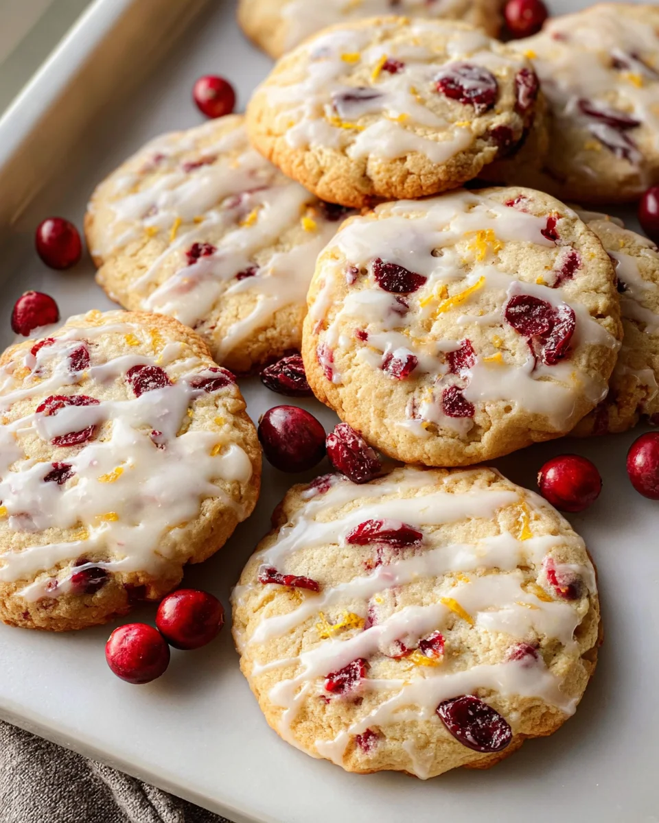 Best Christmas Cranberry Orange Cookies Recipe