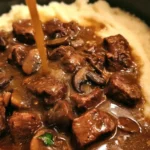 Best Ever Beef Tips & Gravy (Easy)