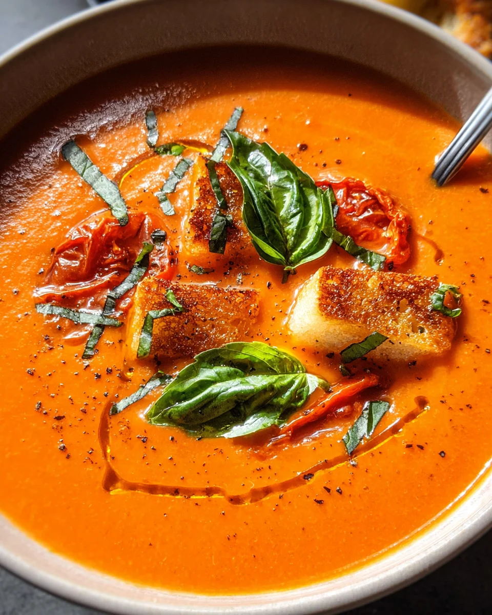 Best Homemade Tomato Soup Recipe