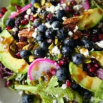Blueberry Pistachio Spring Salad