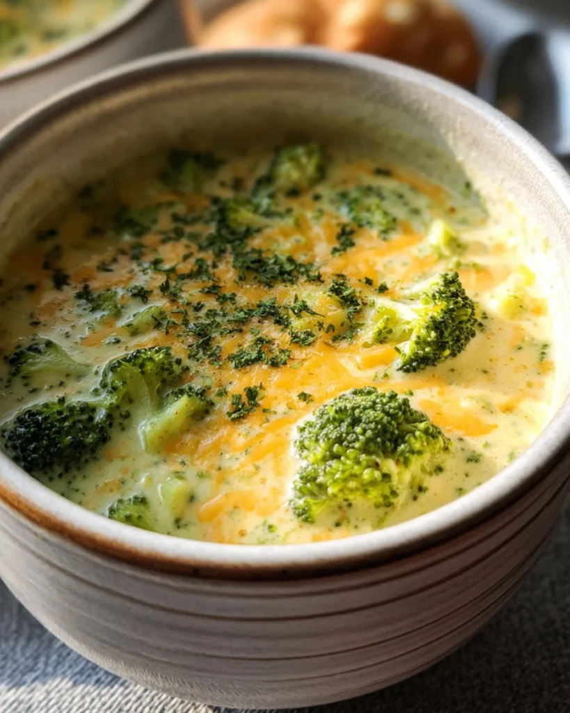 Broccoli Cheese Soup Recipe