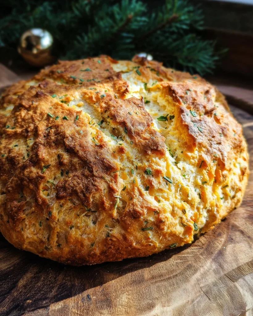 Cheddar and Herb Soda Bread
