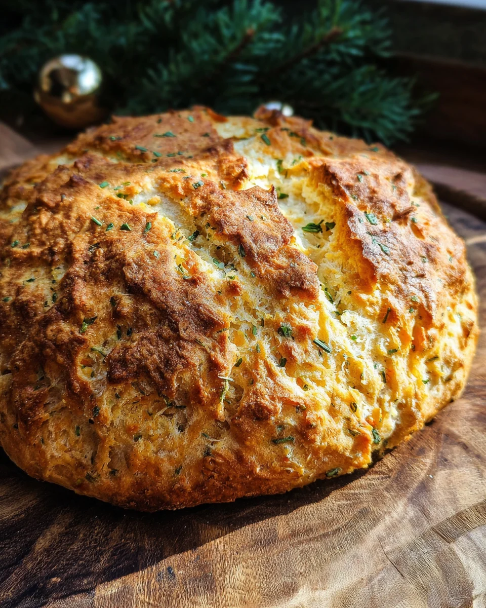 Cheddar and Herb Soda Bread