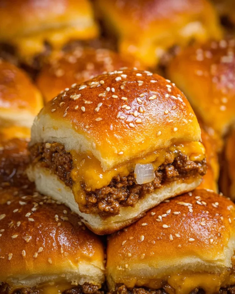 Cheeseburger Sliders (Easy, 30-min Recipe)