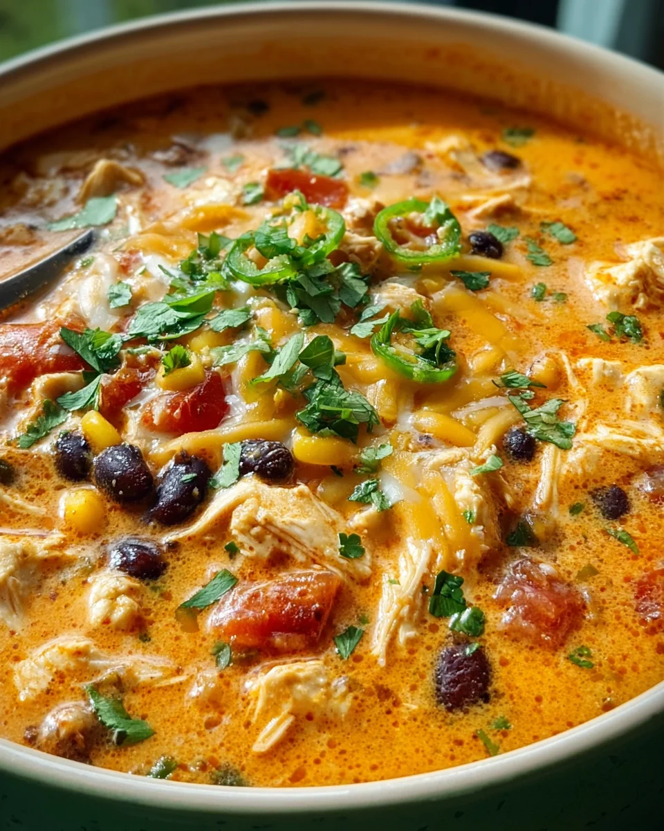 Chicken Enchilada Soup