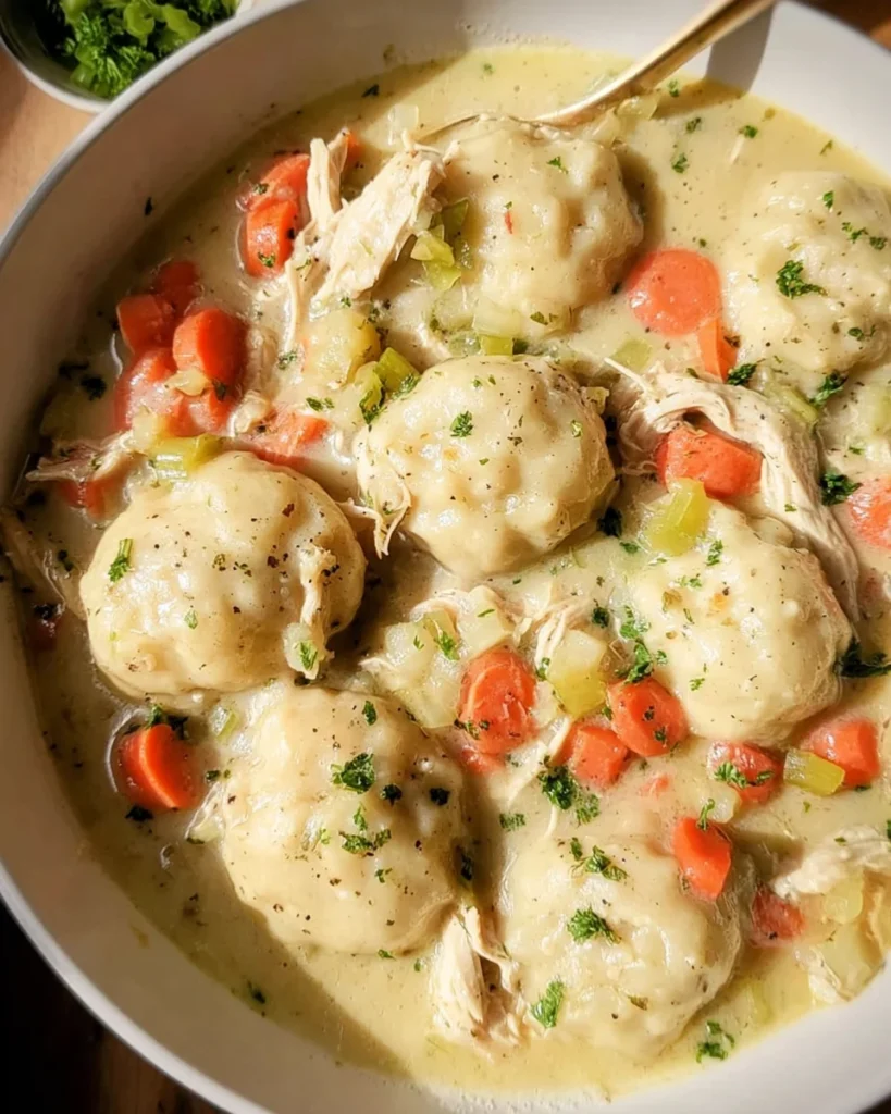 Chicken and Dumplings (Easy)