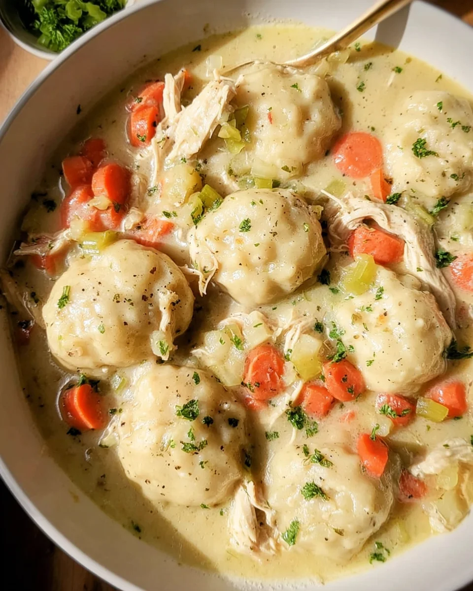 Chicken and Dumplings (Easy)