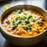 Creamy Chicken Enchilada Soup
