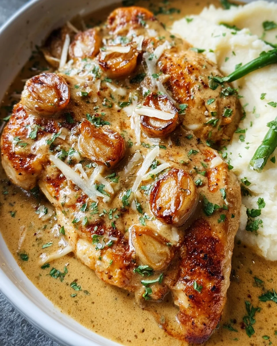 Creamy Garlic Chicken