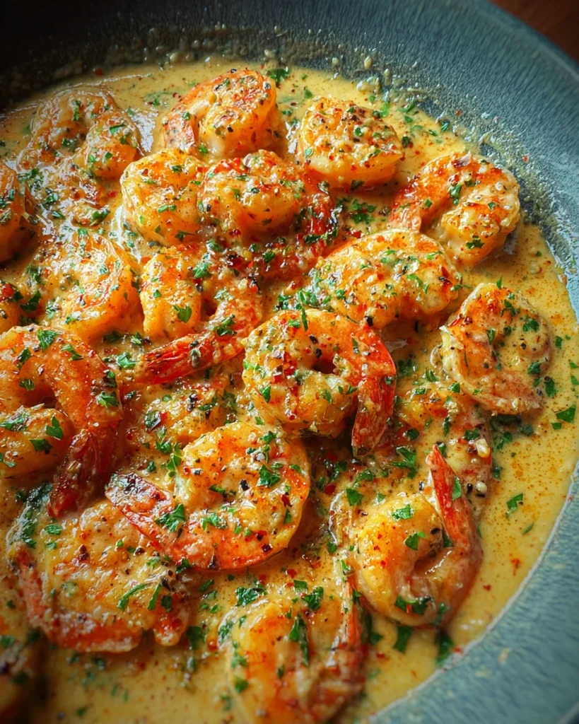 Creamy Garlic Shrimp