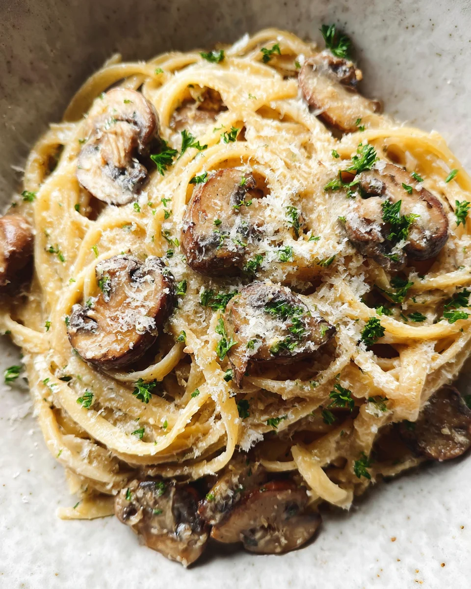 Creamy Mushroom Pasta
