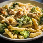 Creamy Rotisserie Chicken Broccoli Pasta