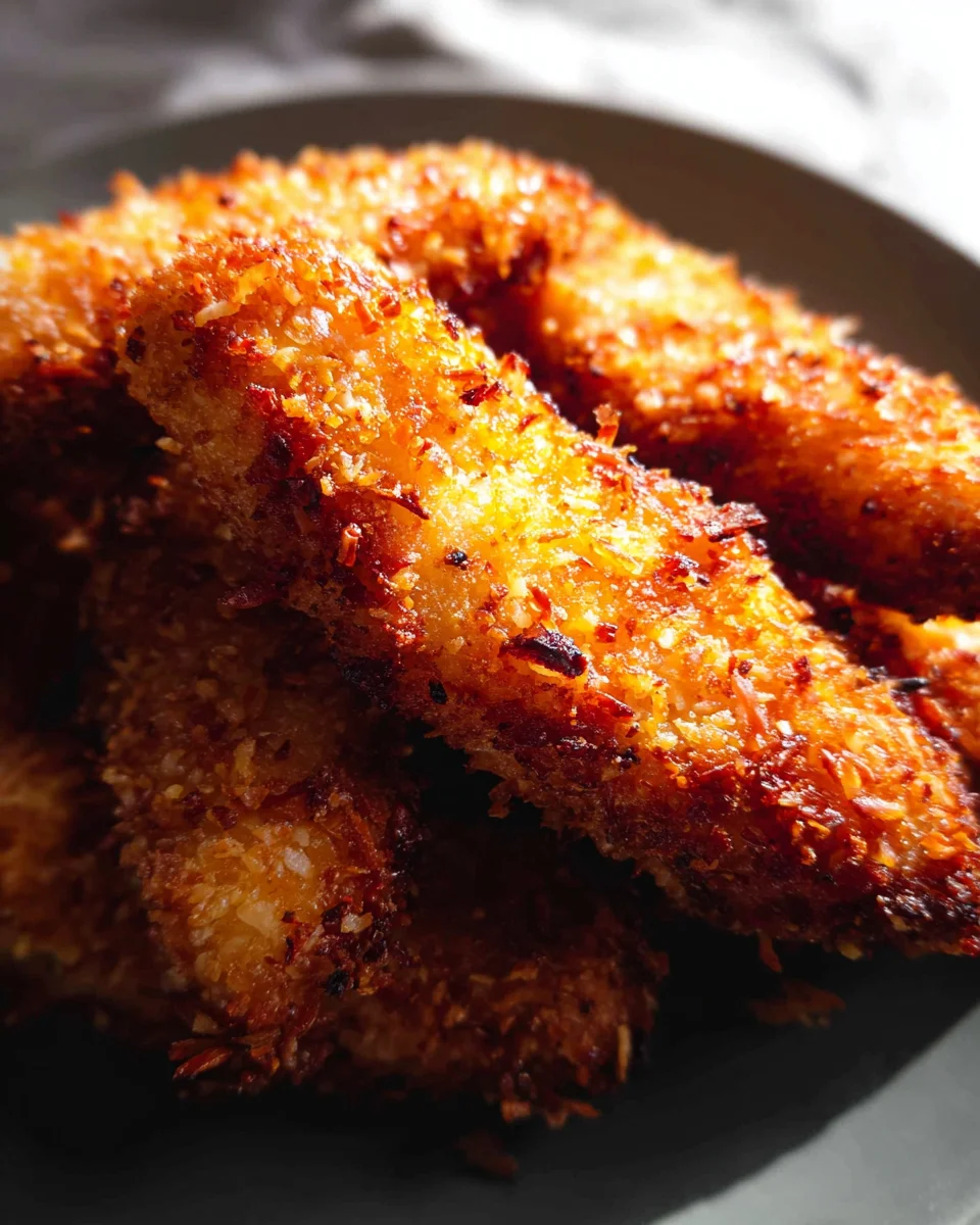 Crispy Coconut Chicken Tenders