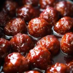 Crockpot Bbq Meatballs