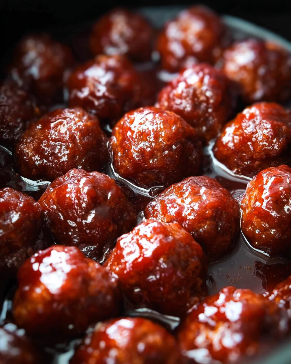 Crockpot Bbq Meatballs