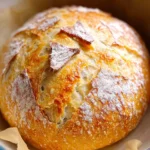 Dutch Oven No Knead Crusty Bread
