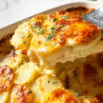Easy Cheesy Scalloped Potatoes