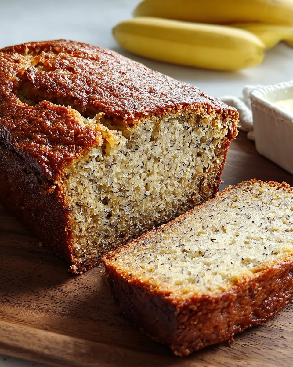 Easy Moist Banana Bread