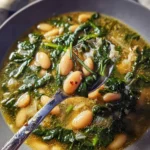 Easy White Bean Spinach Soup Recipe