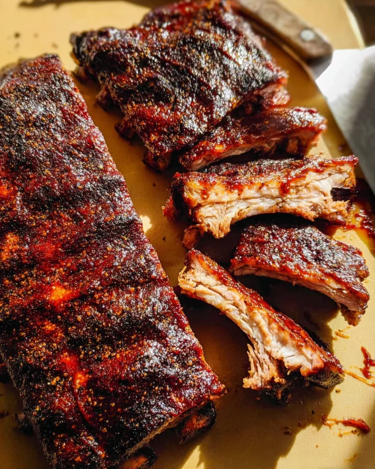 Fall-Off-The-Bone Dry Rub Ribs