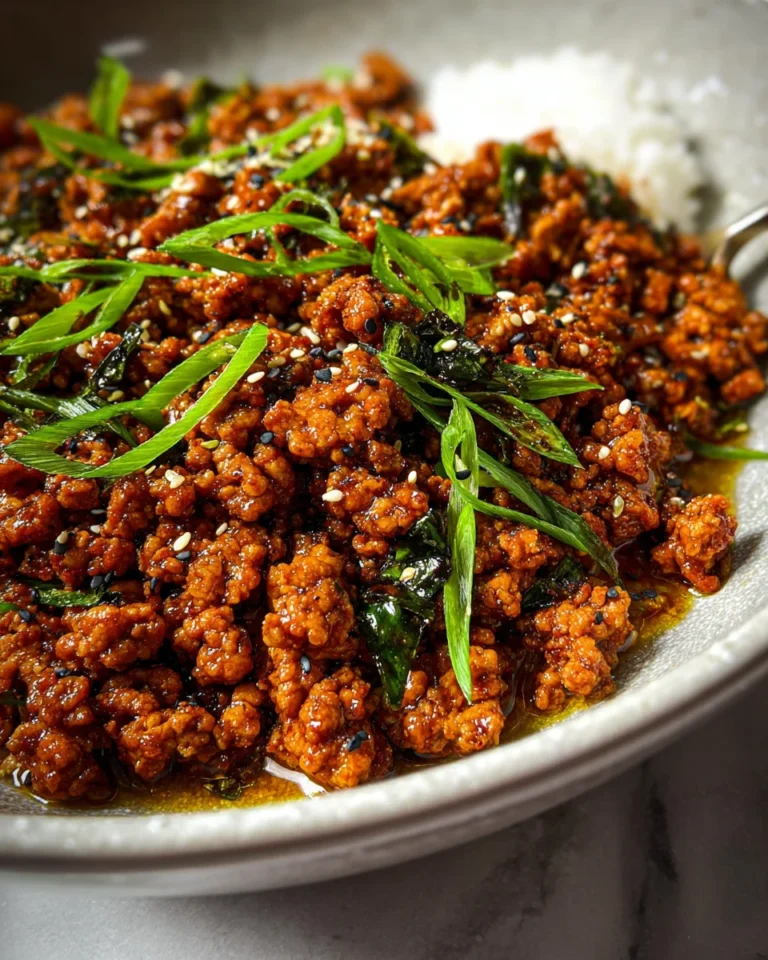 Ground Turkey Recipe (Korean-Style)