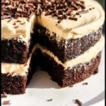 Guinness Chocolate Cake with Irish Buttercream