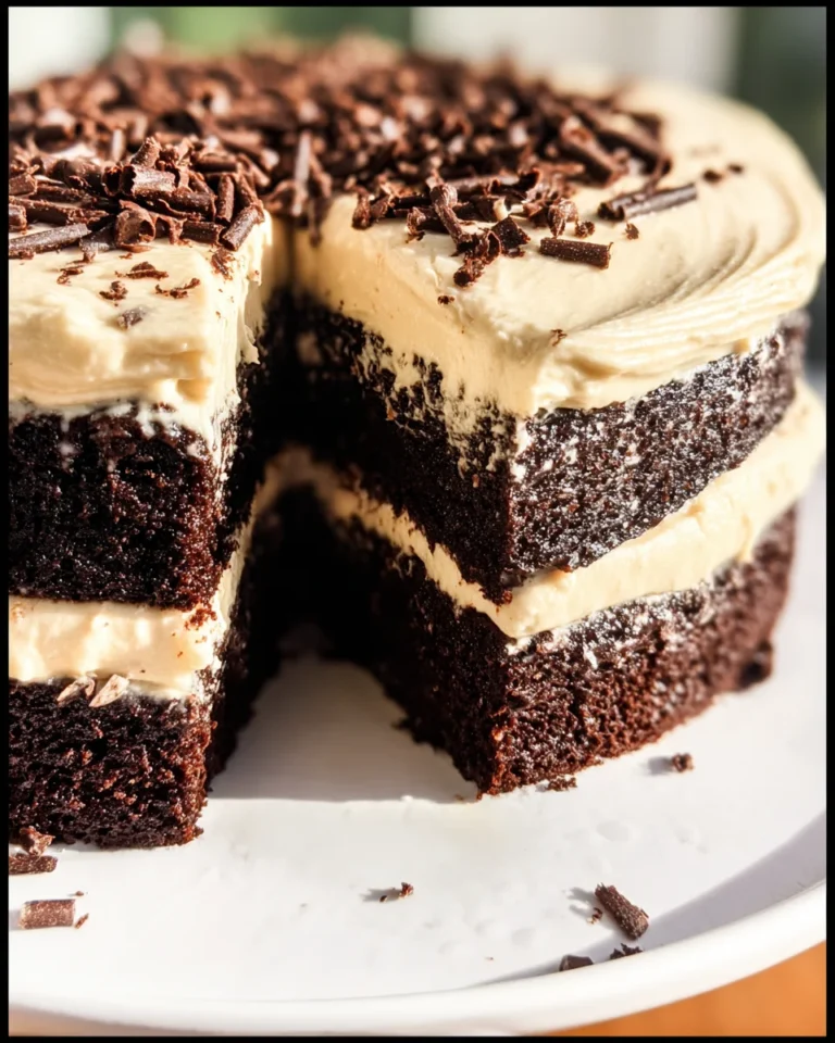 Guinness Chocolate Cake with Irish Buttercream