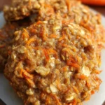 Healthy Carrot Cake Oatmeal Cookies