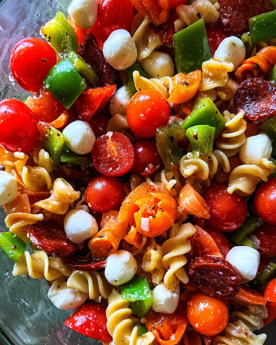 Healthy Italian Pasta Salad