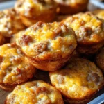 High-Protein Pancake Sausage Mini Muffins