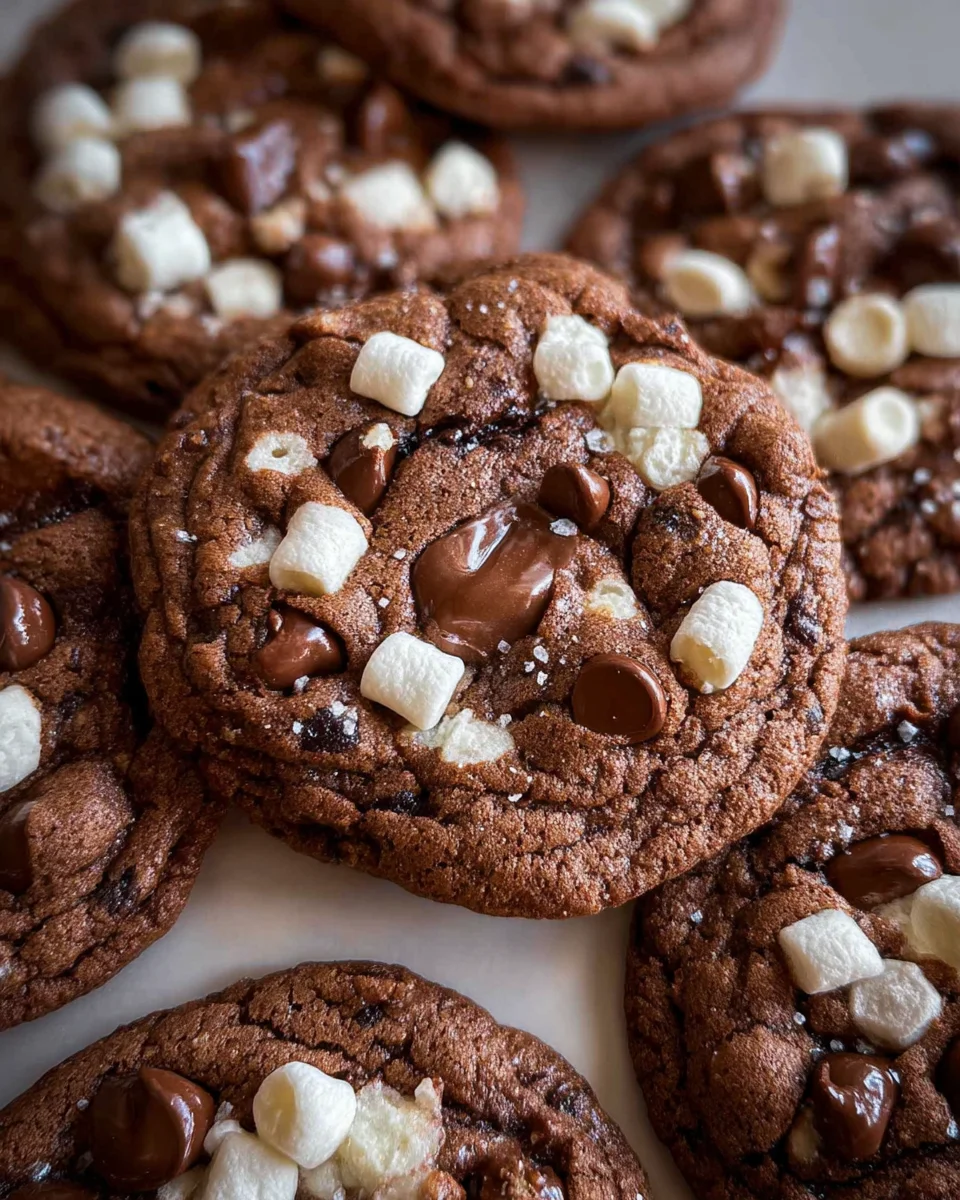 Hot Chocolate Cookies