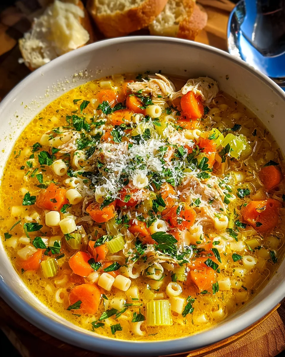 Italian Penicillin Soup Recipe