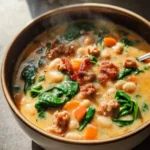 Italian Sausage White Bean Soup