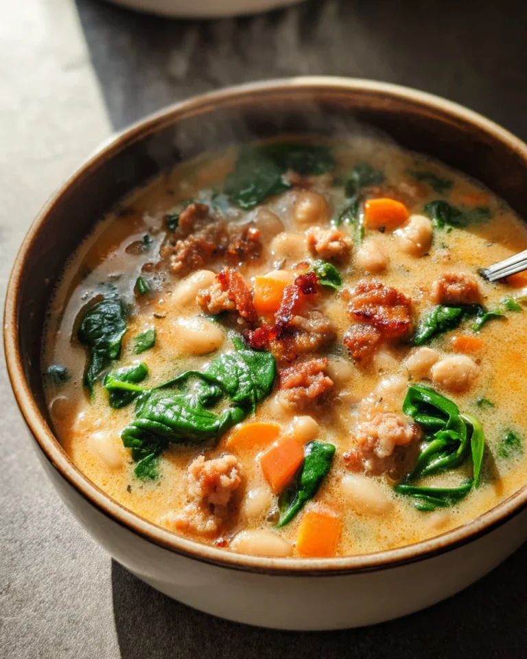 Italian Sausage White Bean Soup