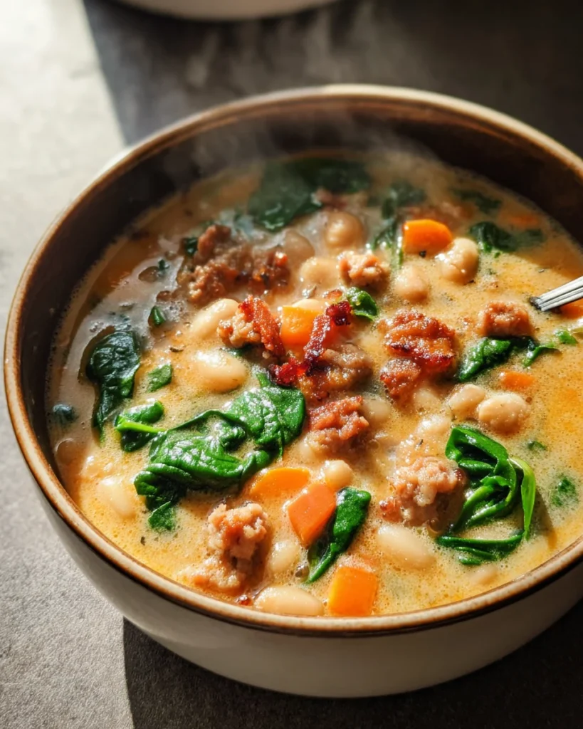 Italian Sausage White Bean Soup