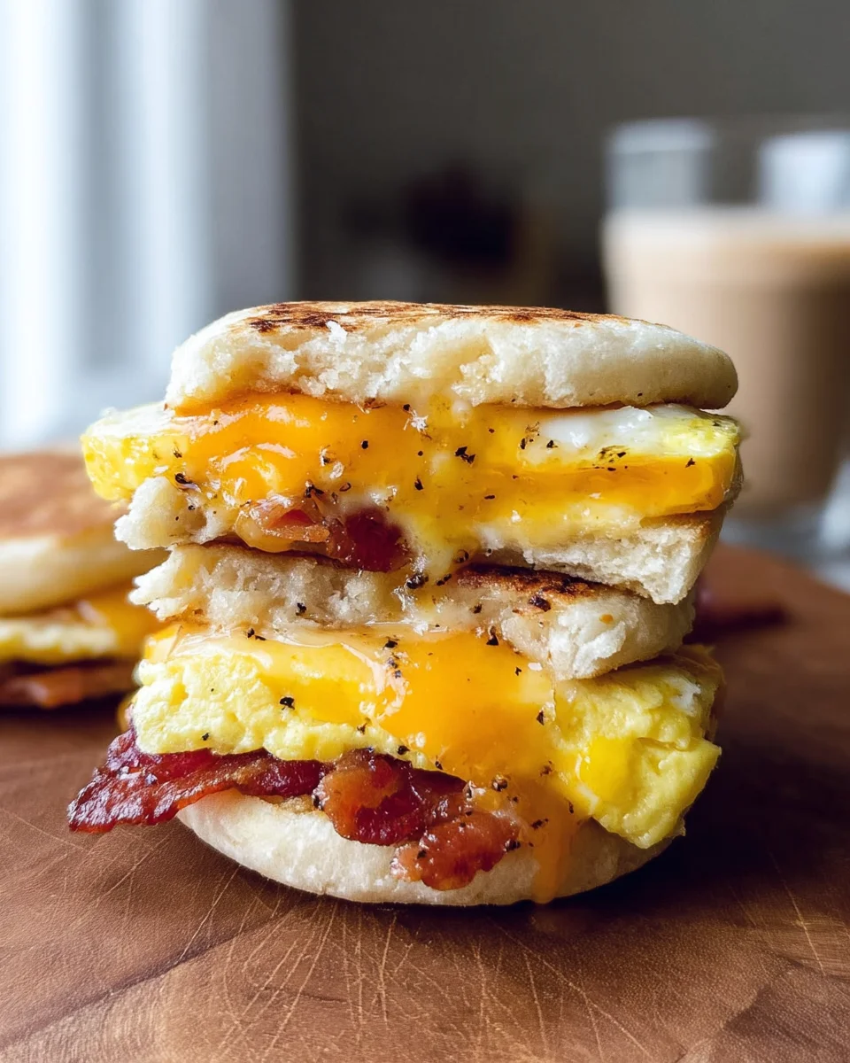 Make Ahead Breakfast Sandwiches