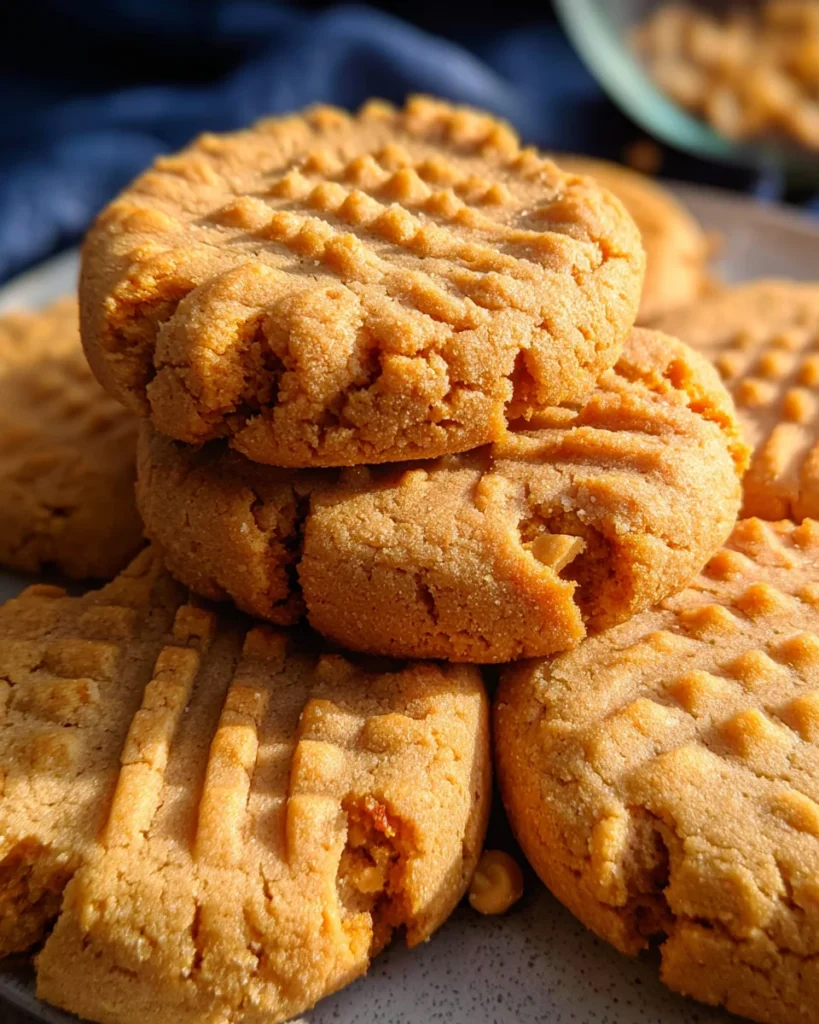 Old-Fashioned Peanut Butter Cookies