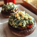 Portabella Veggie Burger Mushroom Melts