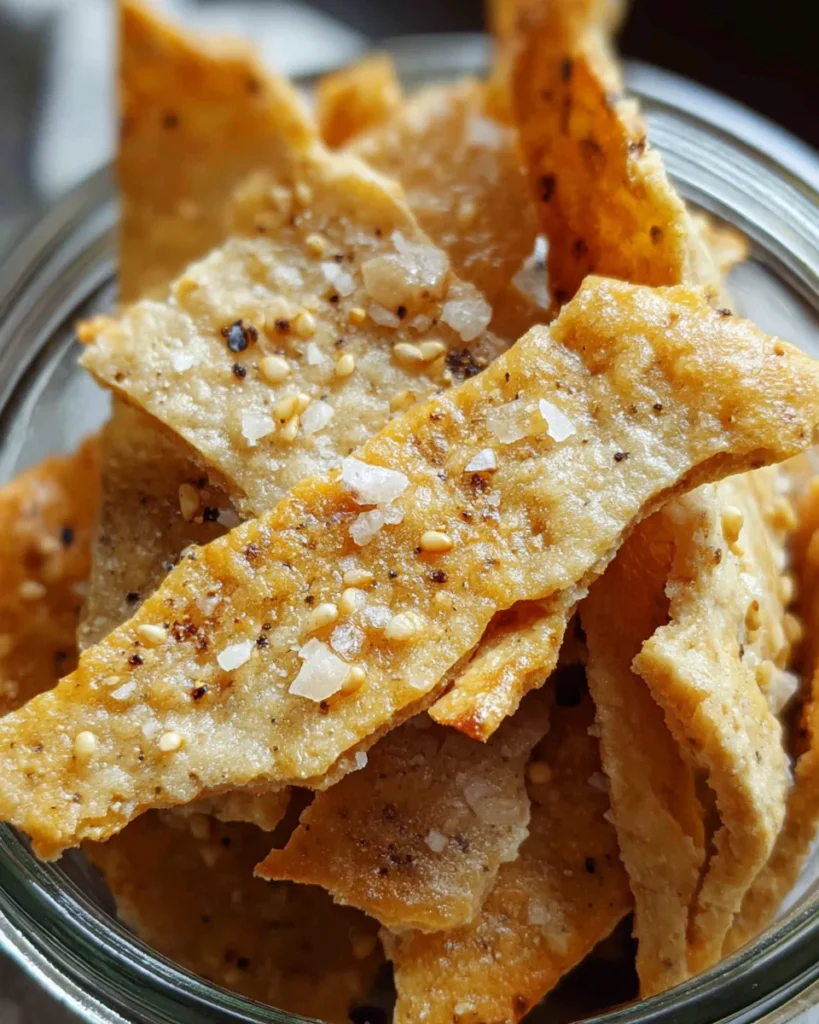 Sourdough Discard Crackers