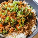 Teriyaki Turkey Rice Bowl