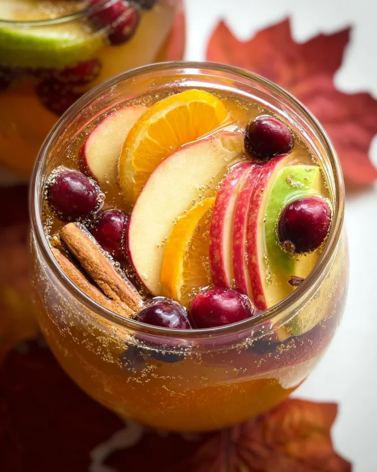 Thanksgiving Punch Recipe (with non alcoholic option!)