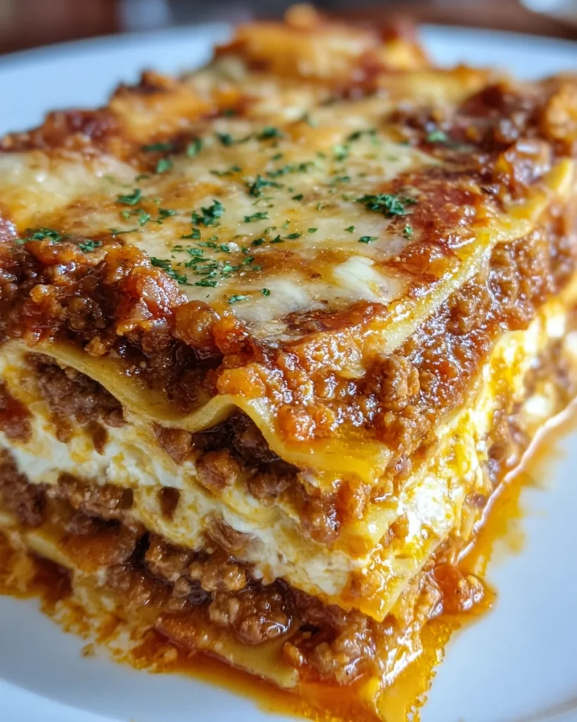 The Best Homemade Lasagna