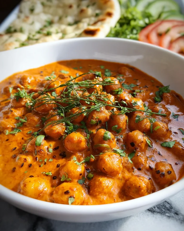 Vegetarian Chickpea Tikka Masala