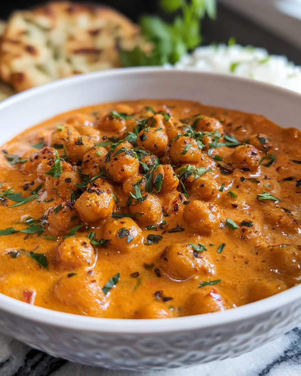 Vegetarian Chickpea Tikka Masala 20 Vegetarian