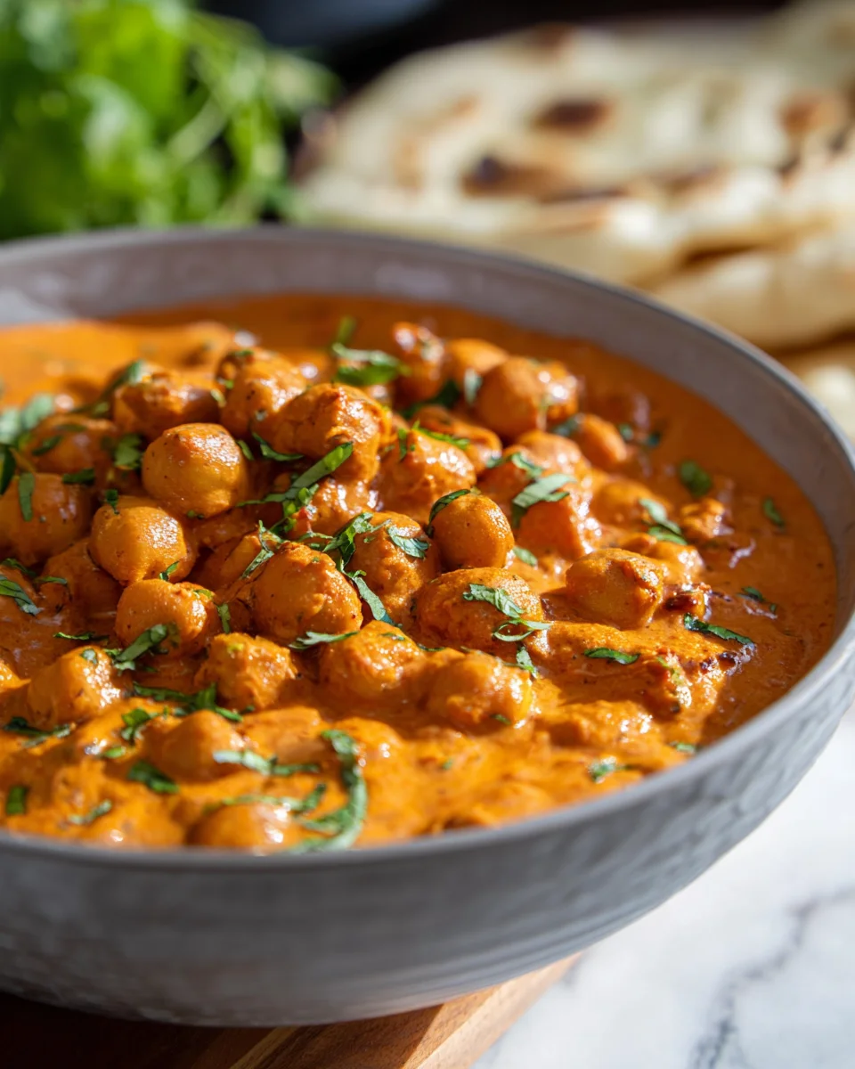 Vegetarian Chickpea Tikka Masala 21 Vegetarian