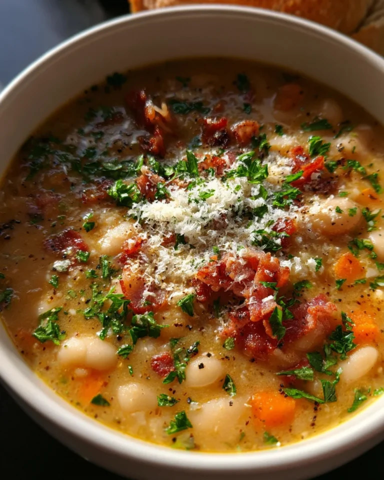 White Bean Soup with Bacon