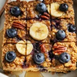 Wholesome Baked Oatmeal with Applesauce (Vegan)