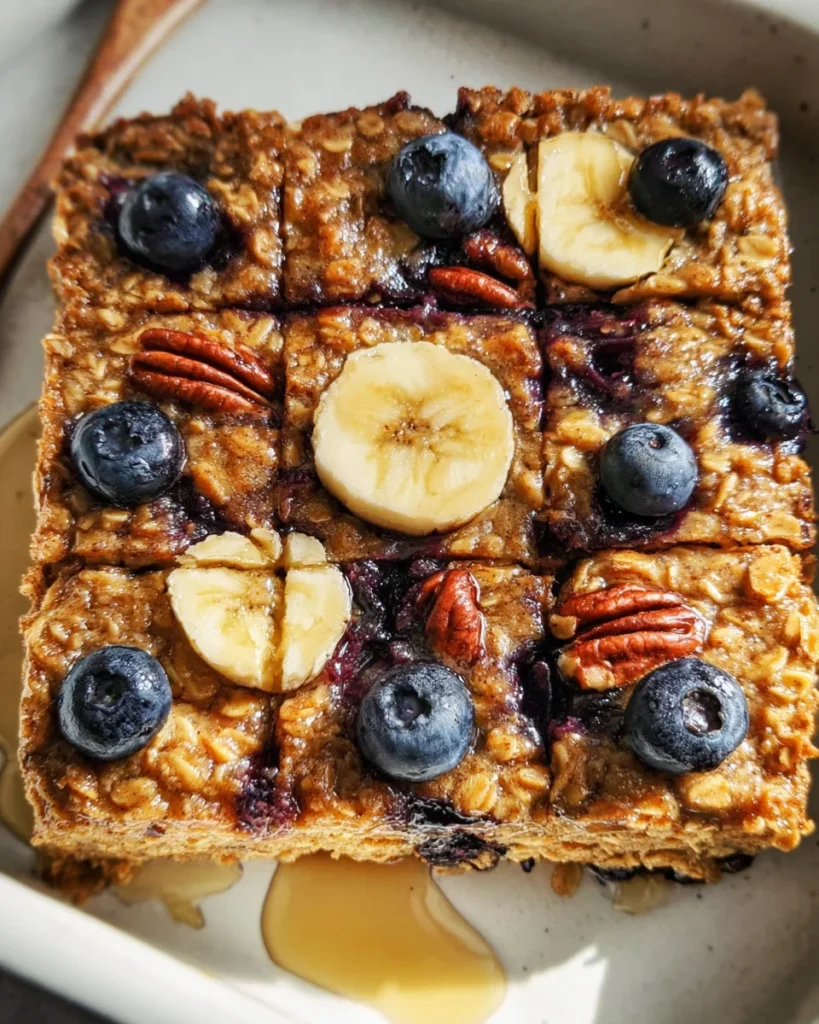 Wholesome Baked Oatmeal with Applesauce (Vegan)